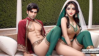 Quick manga porn featuring an Indian college girl in a fast-paced night scenario