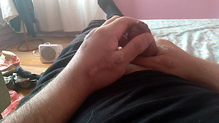 Look delicious cock masturbation