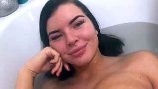 Tasha geek pregnant shaving in amateur porn shower solo