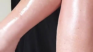 Worship My Toes in Clear Heels