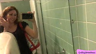 Goddess Amanda Peeing in Toilet - Hot MILF Pissing Compilation