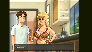 Desi Indian Bhabhi Roxxy's Mom Hot Sex Scene with Jon - HD Porn Video