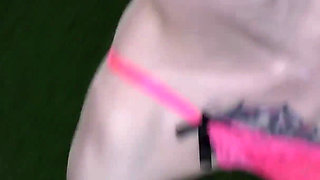 Truly Amazing Bukkake with Inked Babes Piggy and Rosa Part 1
