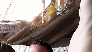 Pregnant From 2 Cocks? Slutty Teen Lina Getting Fucked Hard
