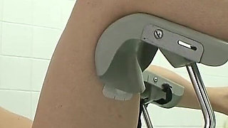 Blonde Girl Does Hardcore BDSM and Slave in a Clinic