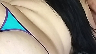 My Slut Wife MILF Fuking with Slim Stepson