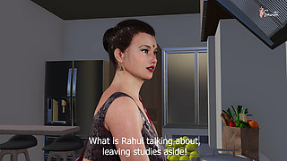 My Friend's Hot Stepmom has Rough Sex with me in the Bathroom