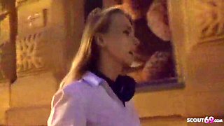 German Scout Candy Teen Pickup - Fake Model Job Seduction Fuck