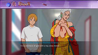 The palace secret - Super sexy grandma in a wild cartoon fantasy by Foxie2k