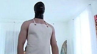 Cock gulping amateur blonde in sucking threesome