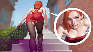 My Readhead Wife Trying Rough Deepthroat Live online - 3d Hentai Animated Porn - Mila Ai