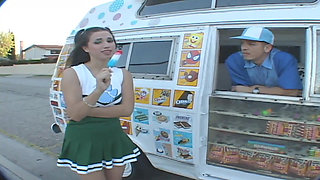 Ice cream dude fuck hot teen cheerleader