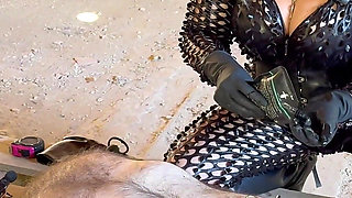 Empressbella Invades Urethra Slave in Chastity
