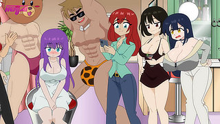 Bride's Best Friend Fucked at the Bachelor Party - X Animaiton