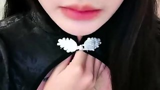 Japanese teen in school uniform