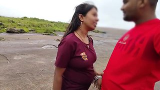 Permi Pooja Indian Bhabhi Outdoor Sex with Devar in Jungle - Desi Village Big Natural Tits Story