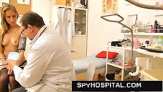 Spy cam set-up at gynecology hospital