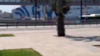 Meeting The Beautiful Blonde Sienna Day In Barcelona