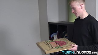 Sweeties Connor Taylor and Connor Taylor spitroast trimmed guy Greg Riley in a raunchy fuckin' sesh