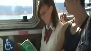 Bus ride she will never forget: Blowjob, Fetish  Public Porn