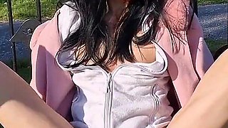 Public Naked and Pissing