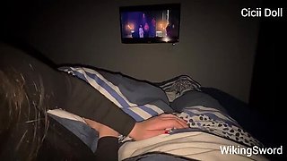 Busty Step Sister Netflix and Chill Turns Into Rough Cowgirl Ride and Loud Moaning Orgasm