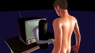 Sadako Handjob (the Ring - Halloween Animation)