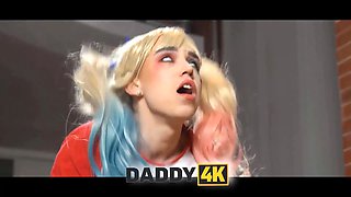 Daddy4k. harley quinn let her pussy go kinky