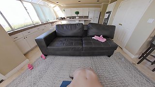 Flexible College Girl Gives You Standing Upside Down Blowjob and Other Wild Positions - Lethalhardcorevr