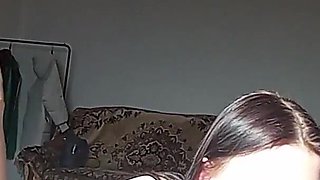 Sharing a Bed with a Stepsister. Fucking Her Mouth and Pussy While Parents Are Out