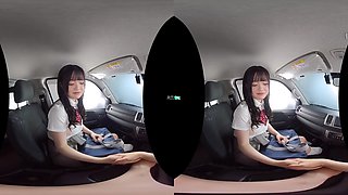 Riko Hashimoto - 8 Minutes Of Wild Car Sex In The Parking Lot Before My Parents Get Back