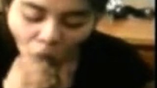 Amateur Asian College Girl Takes BBC Facial