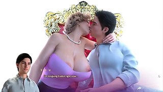 Ample bosomed and plus-size apocalust in a wild 3D adventure