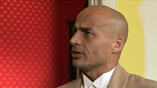 Elexis Monroe's Victorian Lust in a Threesome Tale