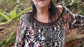 A Day in Nature! Mud Dirty Feet, Pissing in the Woods & Very Dirty Panty for Someone Special!