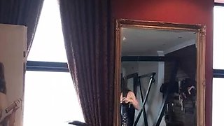 two women fetish latex asslicking and anal mff
