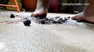 Fruit smashing fetish part 2