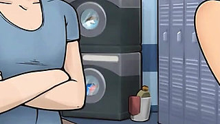 Deep Vault 69 Fallout - Part 10 - Big Titted Teen Shower Masturbation by Loveskysan