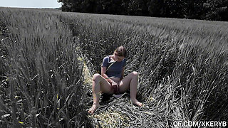 Sexy amateur strokes her tight wet pussy in high quality female masturbation