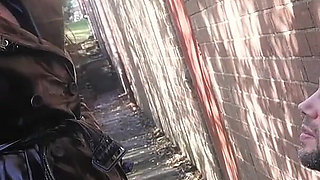 Using a Stranger as Her Ashtray