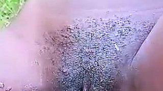 MILF Nikkie and Her Teen GF Dildo Fuck in Public Park