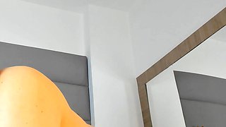Horny Babe with Perky Tits Fingers Her Soaked Pussy