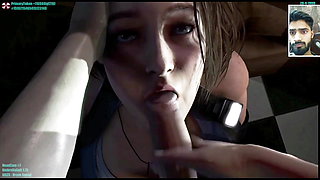 Mouth Fuck Lara Croft 4K Cartoon Sexy Video