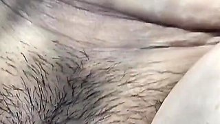 Jungle Cum on Tits and Pee Close up Pussy