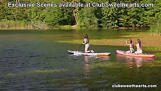 3 Girls, 1 SUP at ClubSweethearts