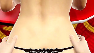 Tifa Lockhart Doggystyle Anal Penetration on a Table 3D Animation