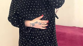Roleplay Girlfriend Convinced Her Boyfriend to Fuck Her Hot Slutty Stepmommy