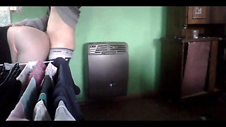 Fucking in the Kitchen Next to the Heater