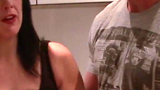 Horny big ass brunette fucked hard and milked from Luke Hardy