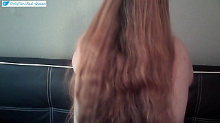 Camera Glasses Doggystyle POV Long Red Hair Fetish - Fan Ordered Custom Video